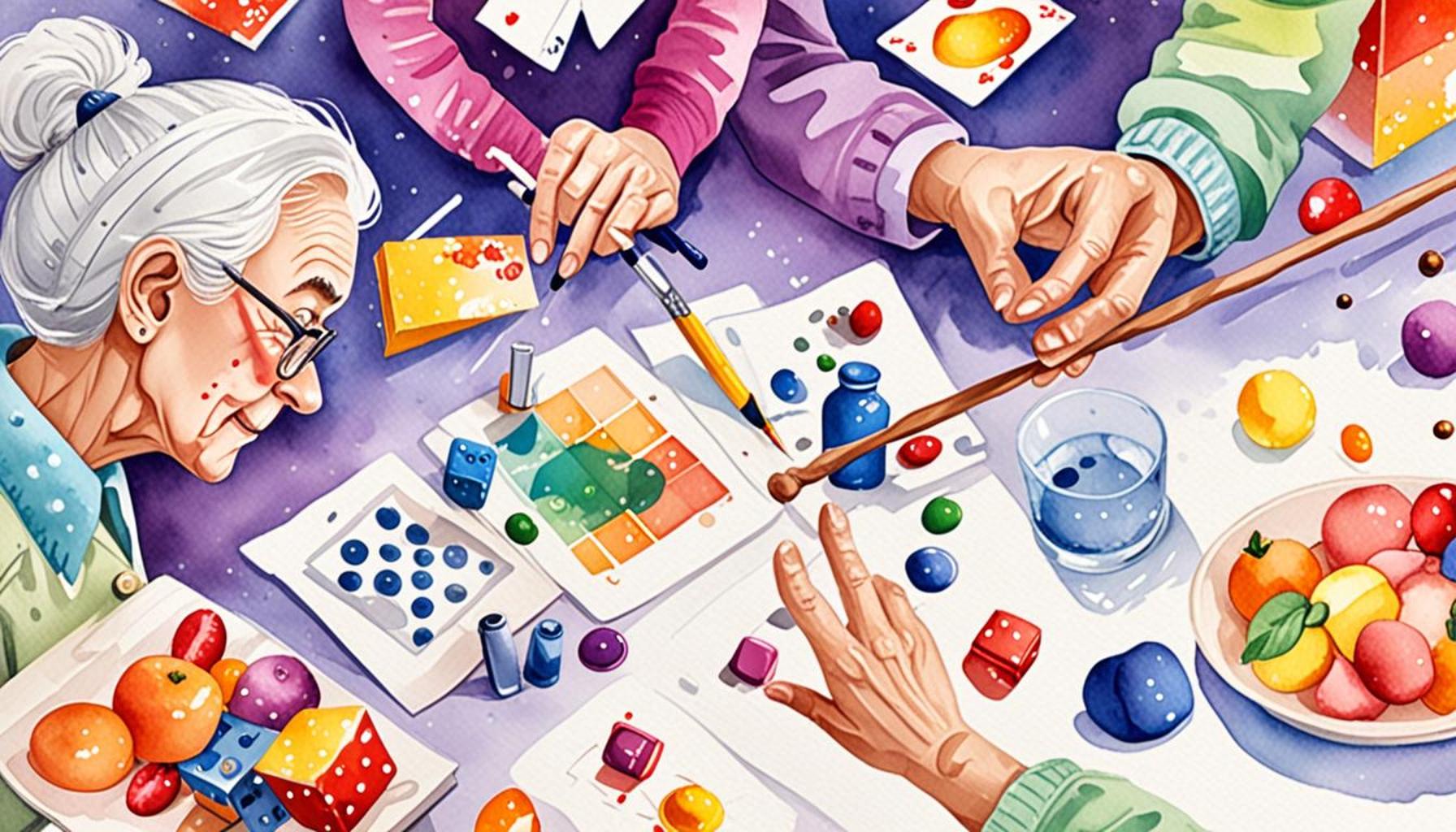 How Puzzle Games Accelerate Cognitive Development in the Elderly